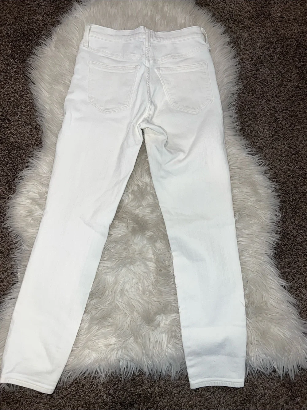 J. Crew Off-White Skinny Jeans